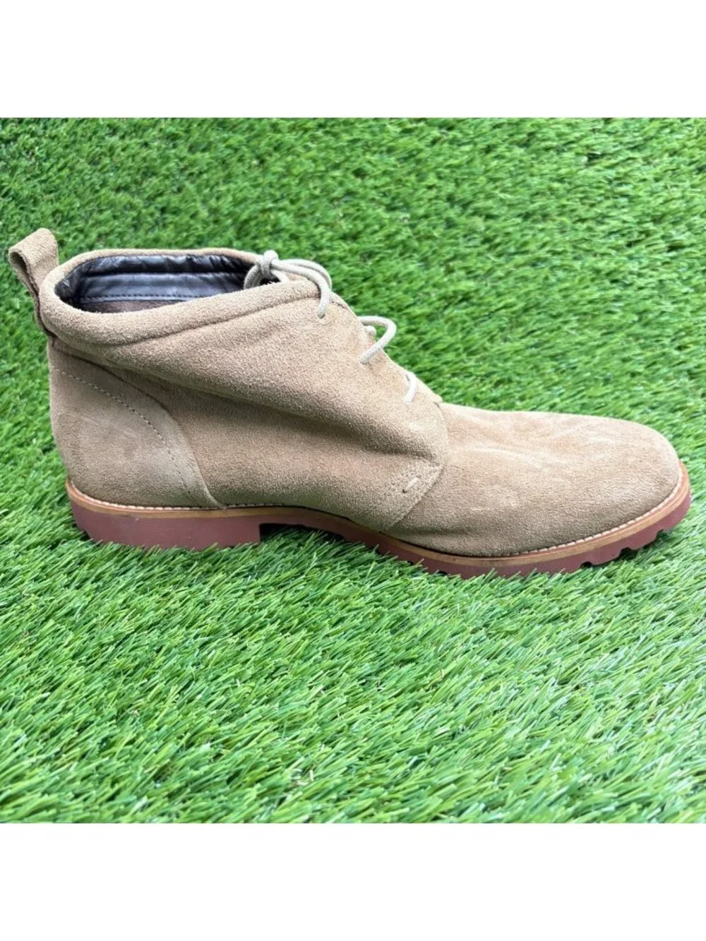 Rockport Charson Mens Size 7E Brown Casual Classic Outdoor Suede Chukka Boots